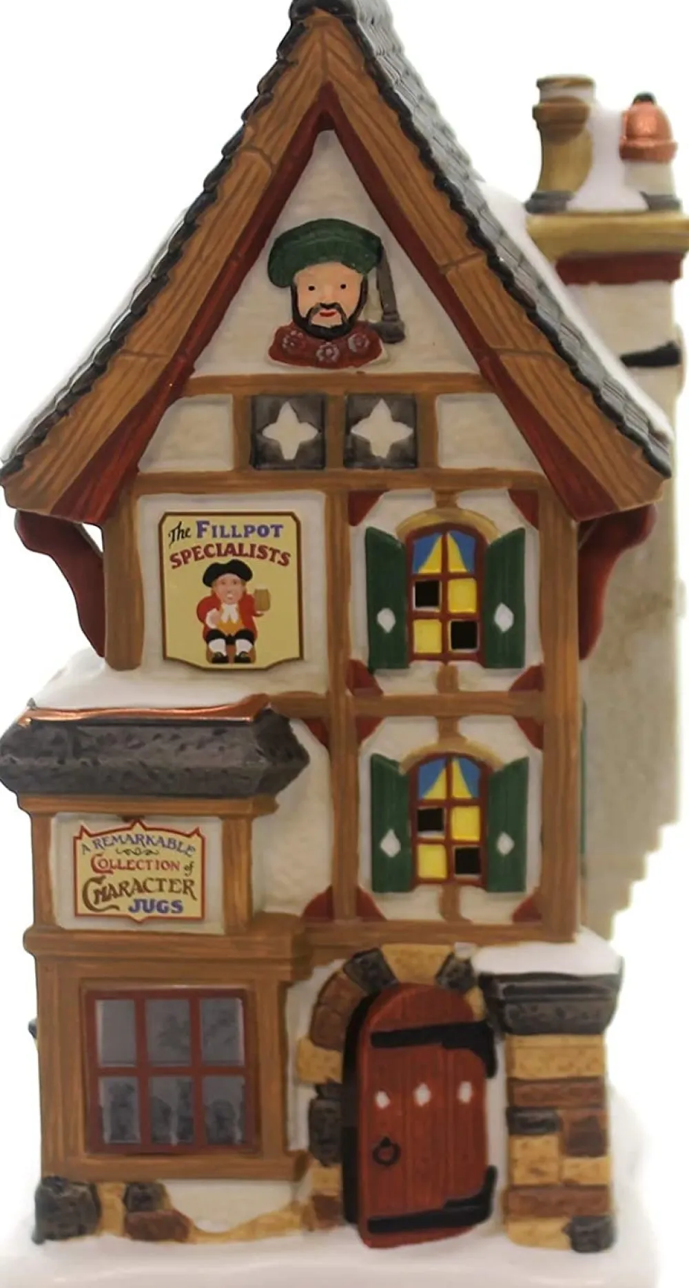 Dickens Village "Olde Pearly's Toby Jugs"- Dickens Village
