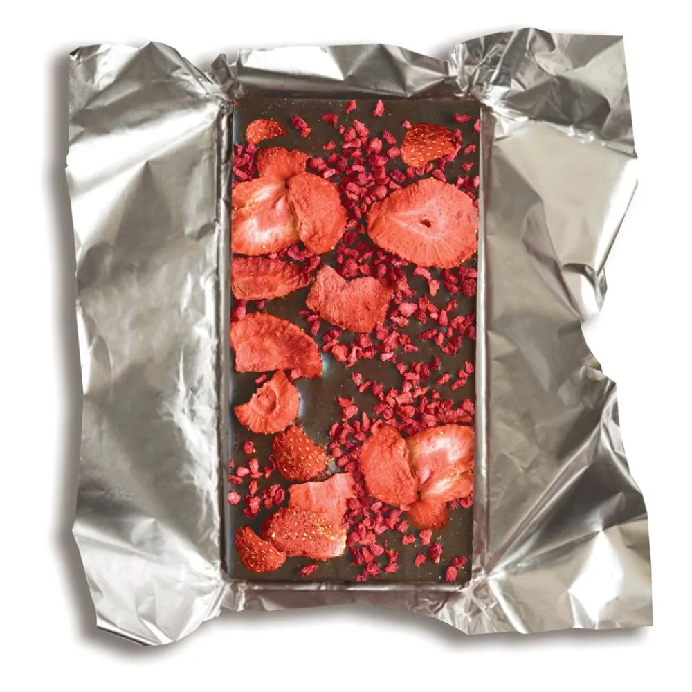 Dirty Cow Hail Mary Berry Plant Based Chocolate Bar- British Chocolate