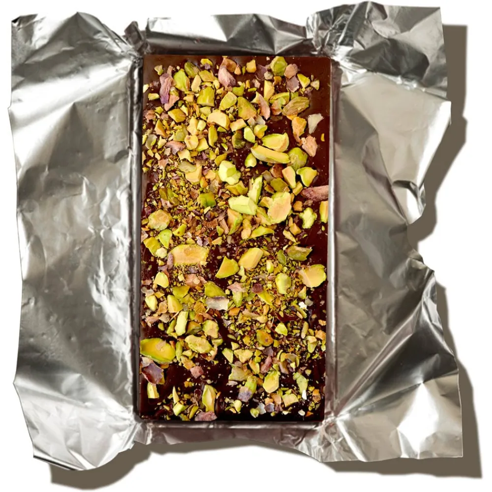 Dirty Cow Pistachi Yo! Plant Based Chocolate Bar- British Chocolate