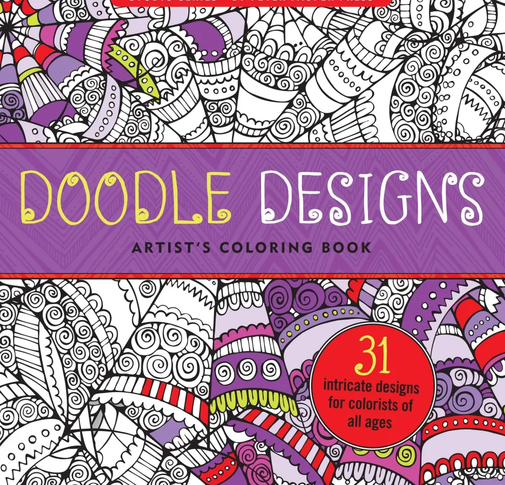 Doodle Designs Coloring Book- Coloring Books & Crafts|Books