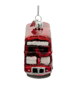 Double Decker Glass Ornament- Souvenirs