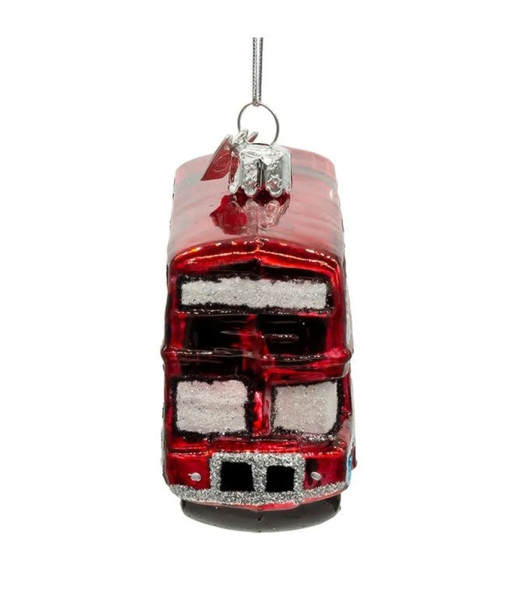 Double Decker Glass Ornament- Souvenirs