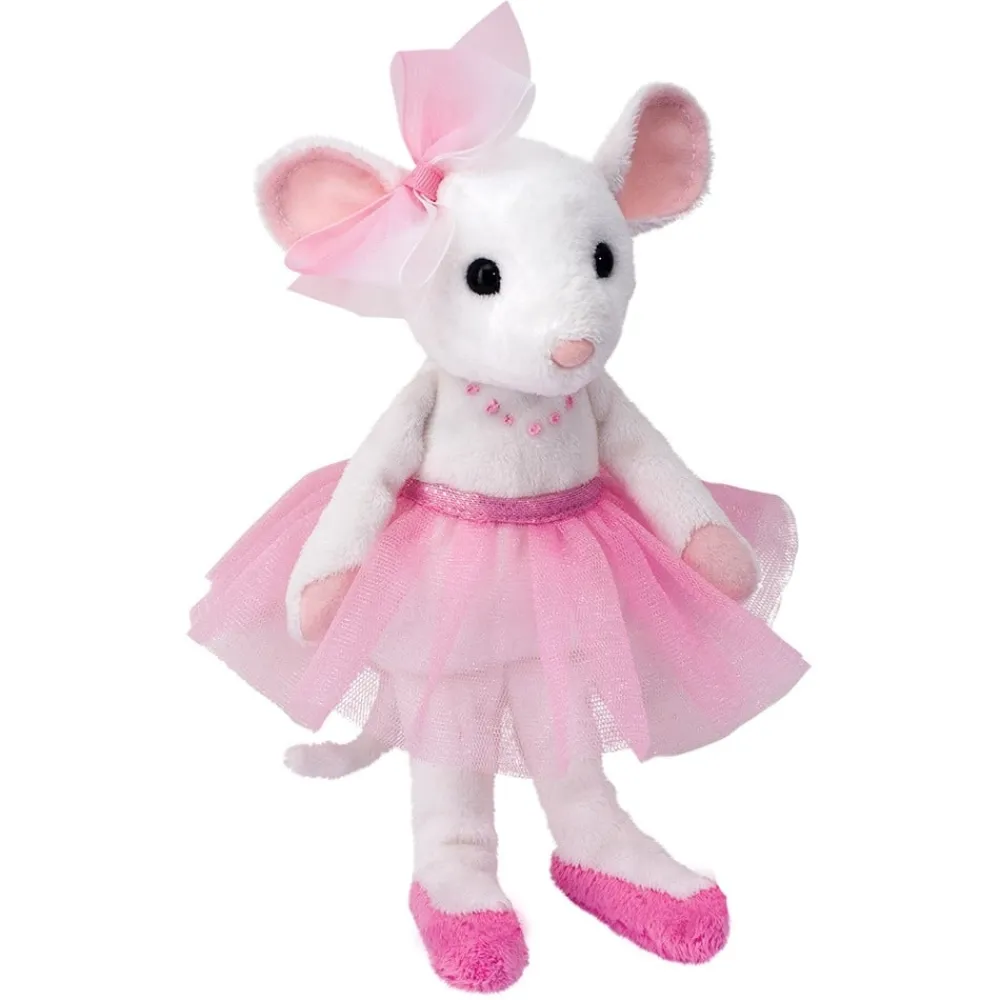 Douglas Toys Petunia Ballerina Mouse- Soft Toys|Toys