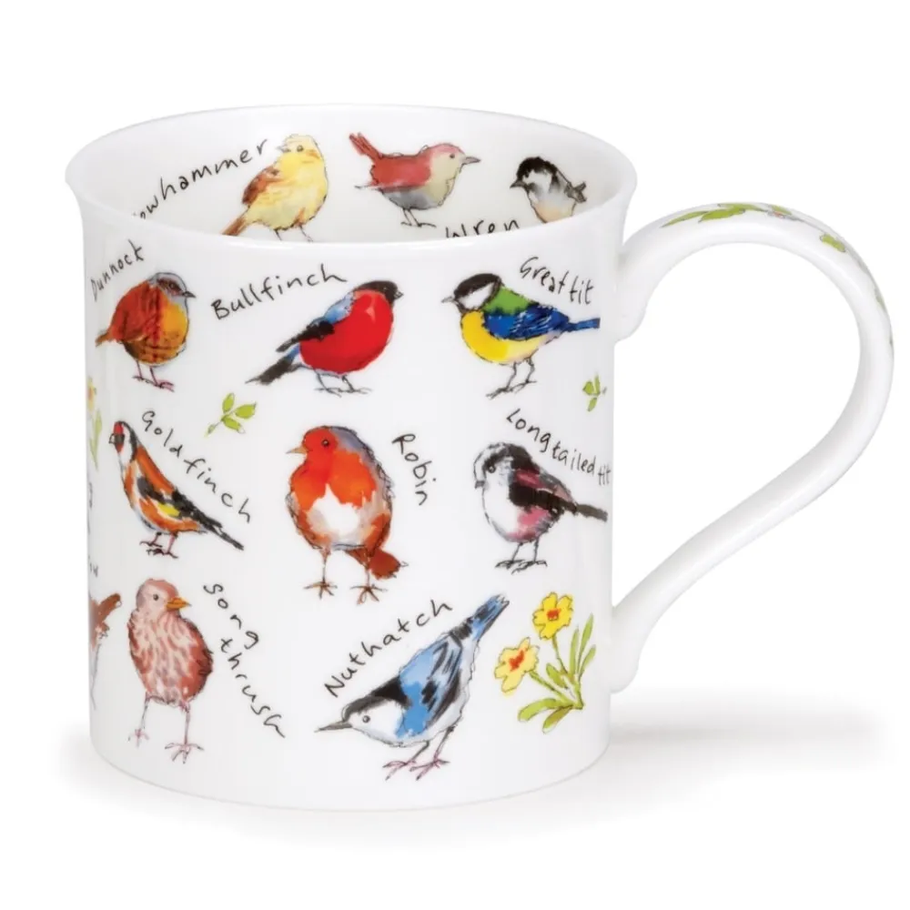 Dunoon Bute Birdlife Garden Birds Mug- Shape: Bute
