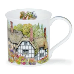 Dunoon Bute Country Cottages Thatch Mug- Shape: Bute