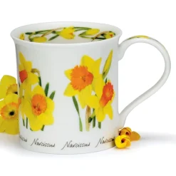 Dunoon Bute Spring Flowers Daffodil Mug- Shape: Bute