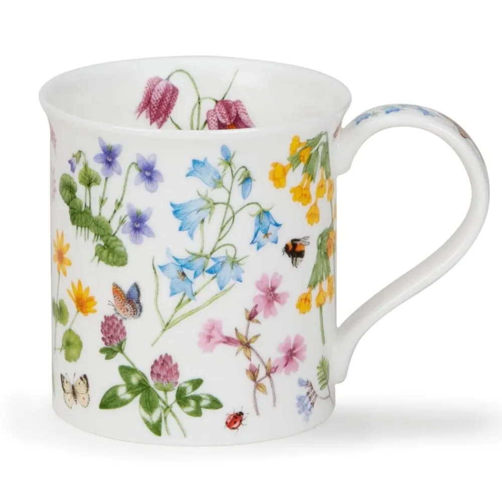 Dunoon Bute Wild Flowers Harebell Mug- Shape: Bute
