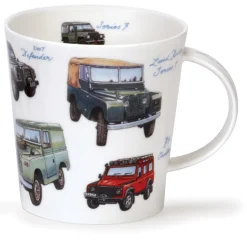 Dunoon Cairngorm Classic Collection Land Rovers Mug- Shape: Cairngorm