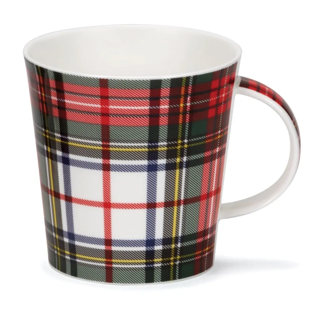 Dunoon Cairngorm Dress Stewart Tartan Mug- Shape: Cairngorm