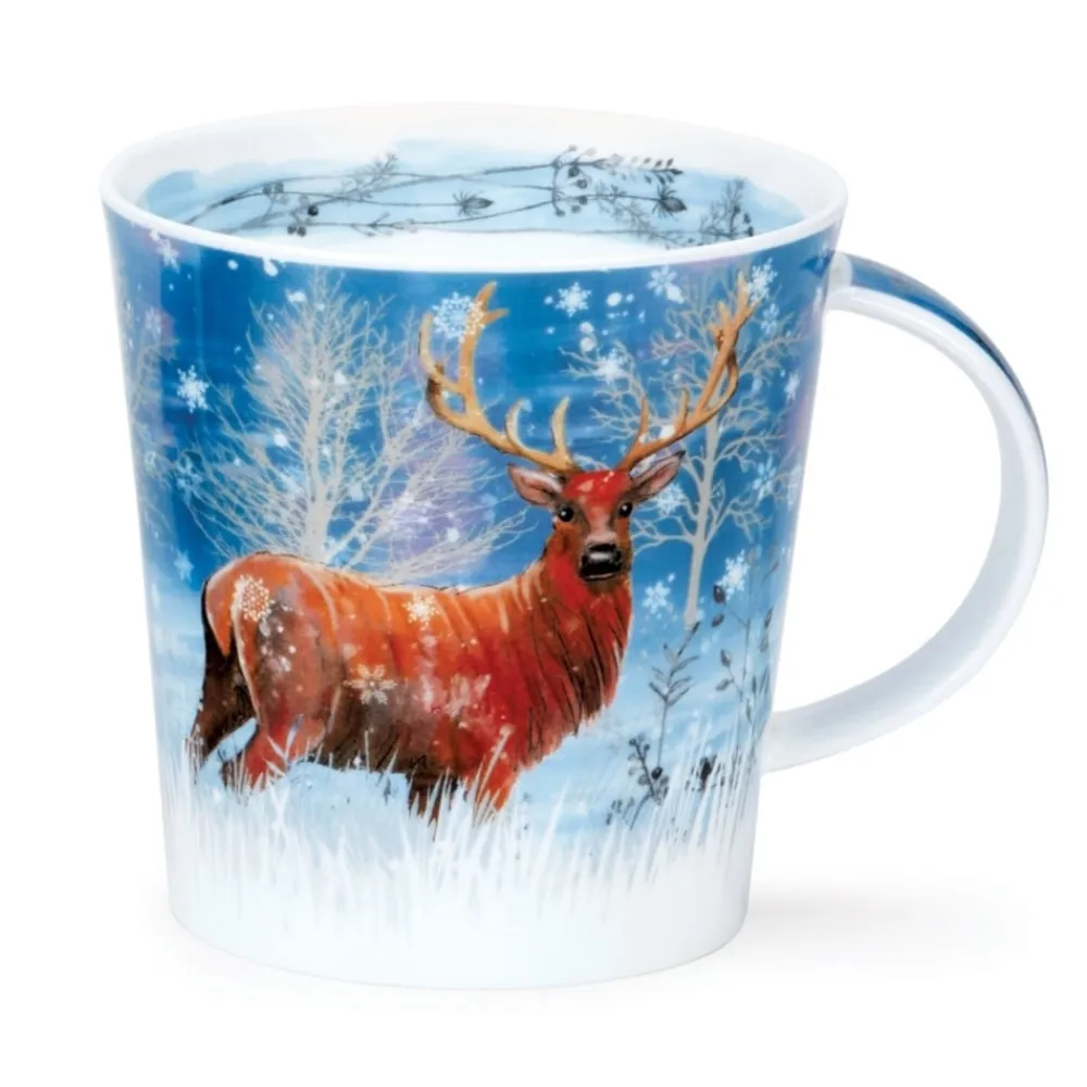 Dunoon Cairngorm Moonlight Deer Mug- Shape: Cairngorm