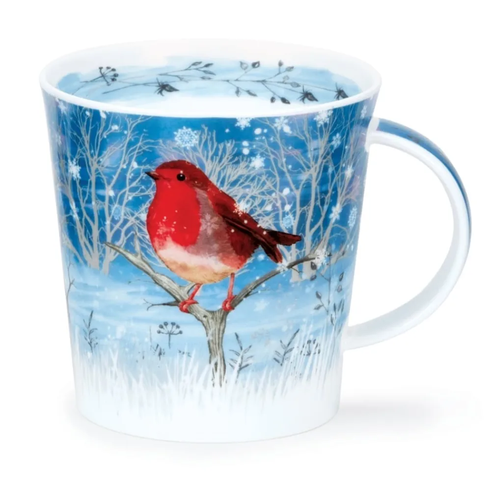 Dunoon Cairngorm Moonlight Robin Mug- Shape: Cairngorm