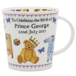 Dunoon Cairngorm Royal Baby Prince George 2013 Mug- Shape: Cairngorm