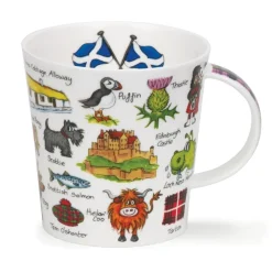 Dunoon Cairngorm Simply Scotland Mug- Souvenirs|Shape: Cairngorm