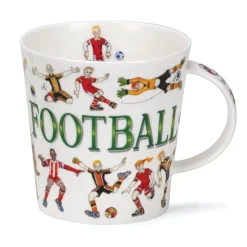 Dunoon Cairngorm Sporting Antics Football Mug- Shape: Cairngorm