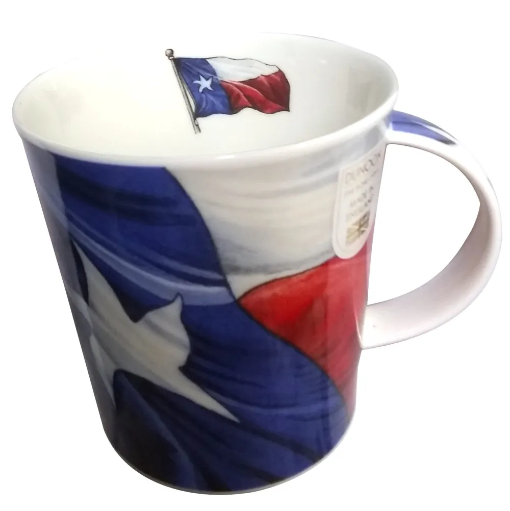 Dunoon Cairngorm Texas Flag Mug- Shape: Cairngorm