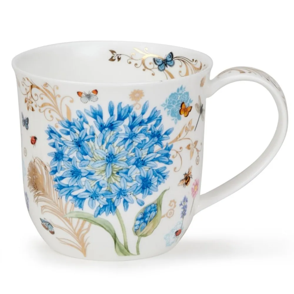 Dunoon Cumbrae Vintage Blue Mug- Shape: Cumbrae