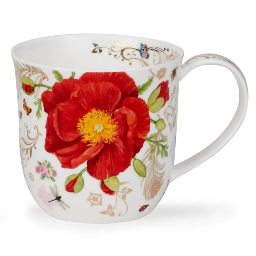Dunoon Cumbrae Vintage Rouge Mug- Shape: Cumbrae
