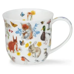 Dunoon Cumbrae Wildwood Fox Mug- Shape: Cumbrae