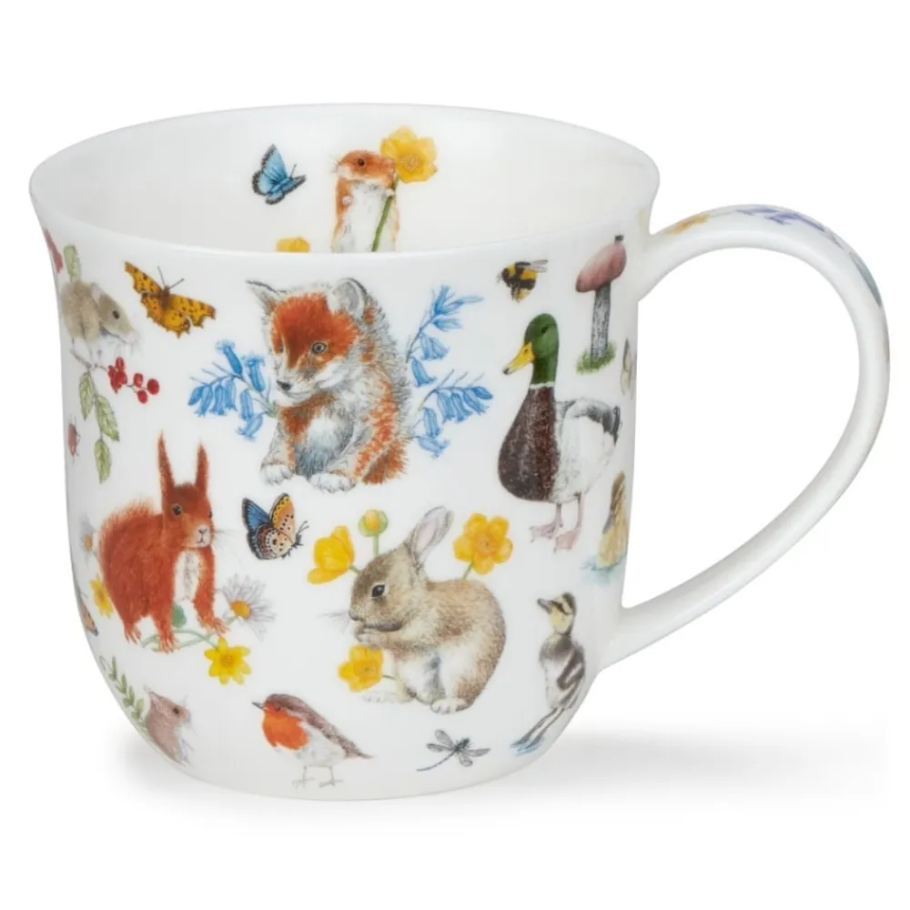 Dunoon Cumbrae Wildwood Fox Mug- Shape: Cumbrae