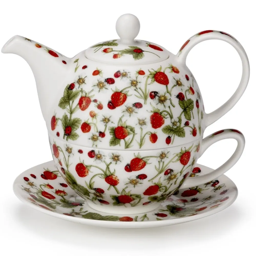 Dunoon Dovedale Strawberry Tea for One- Tea For One