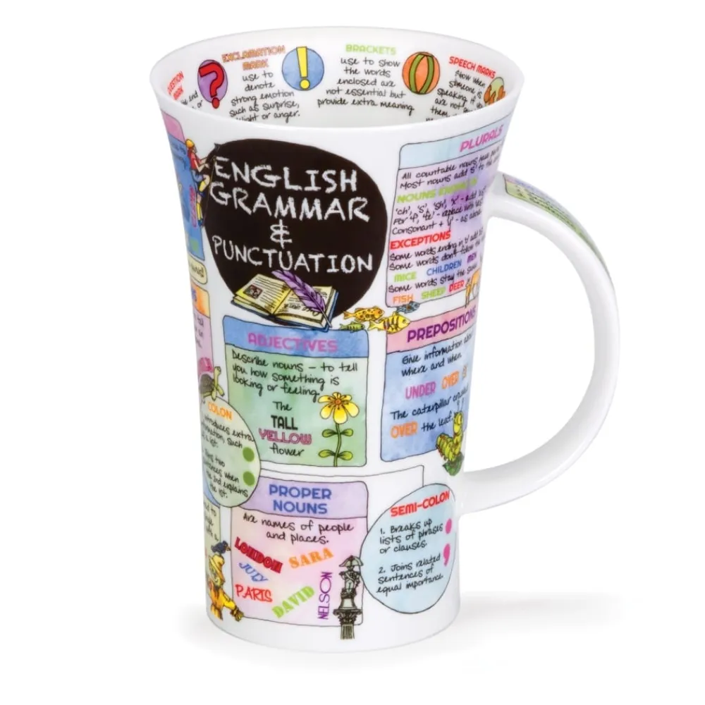 Dunoon Glencoe English Grammar Mug- Shape: Glencoe