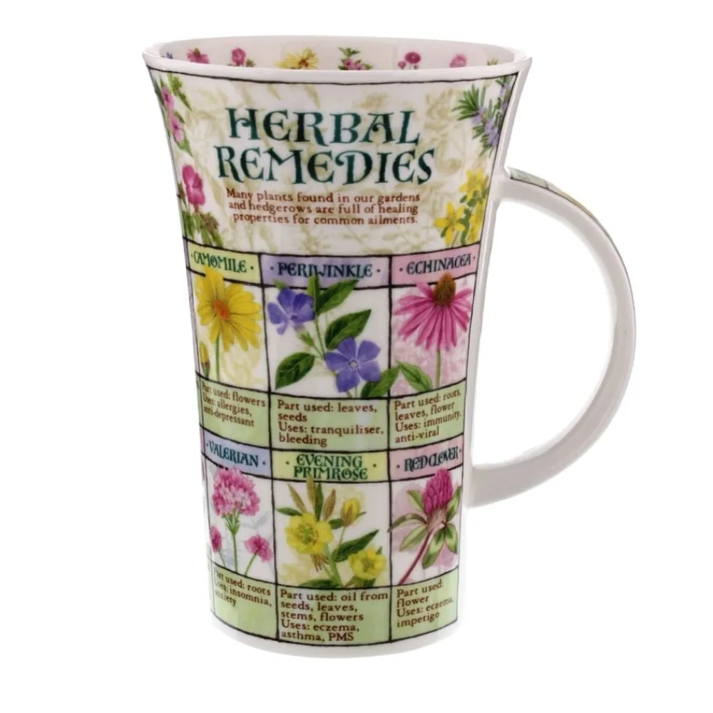 Dunoon Glencoe Herbal Remedies Mug- Shape: Glencoe