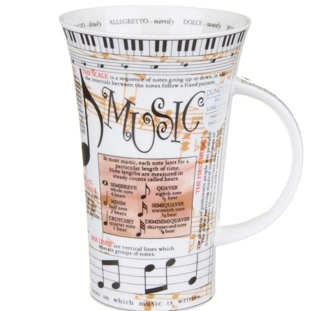 Dunoon Glencoe Music Mug- Shape: Glencoe