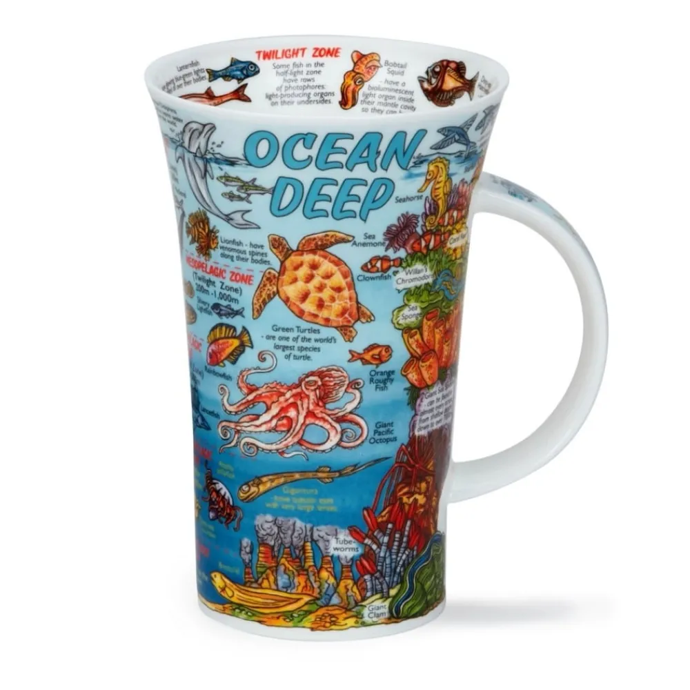 Dunoon Glencoe Ocean Deep Mug- Shape: Glencoe
