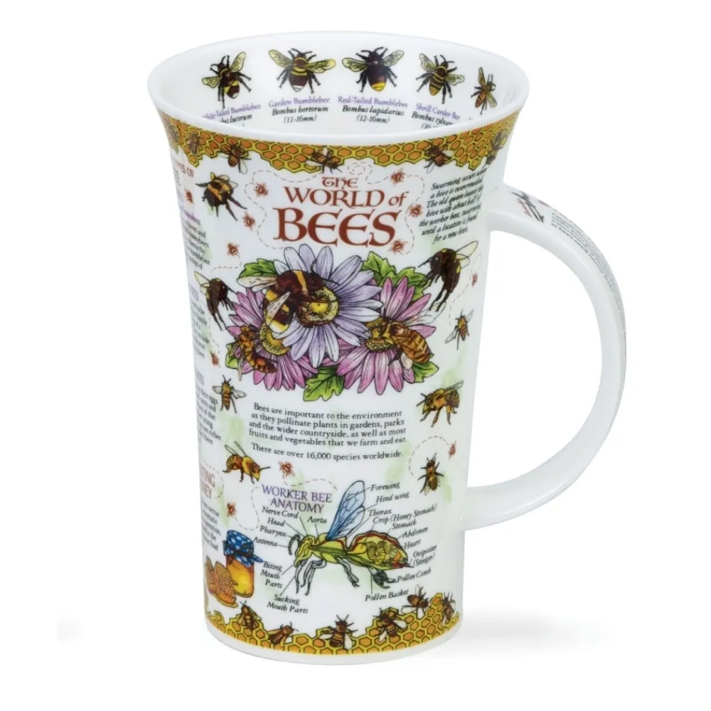 Dunoon Glencoe World of Bees Mug- Shape: Glencoe