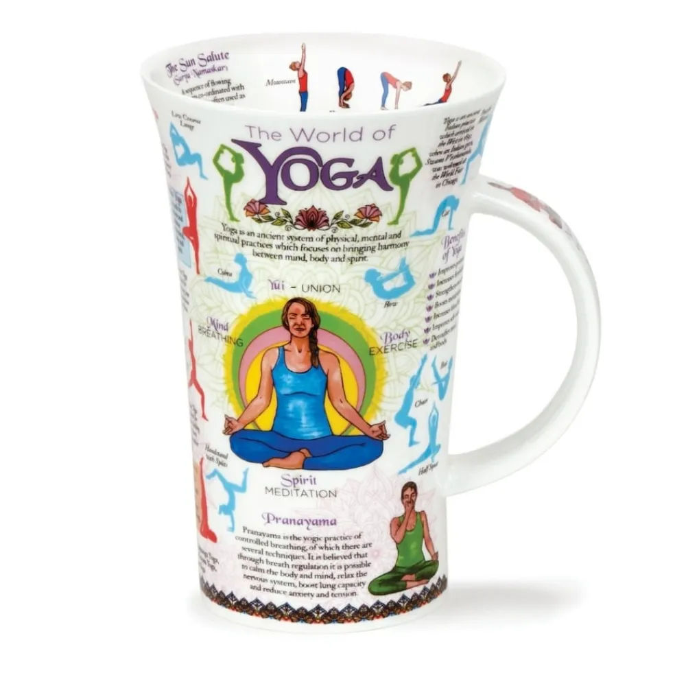 Dunoon Glencoe World of Yoga Mug- Shape: Glencoe
