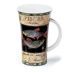 Dunoon Glencoe Zodiac Pisces Mug- Shape: Glencoe