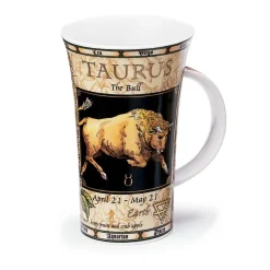 Dunoon Glencoe Zodiac Taurus Mug- Shape: Glencoe