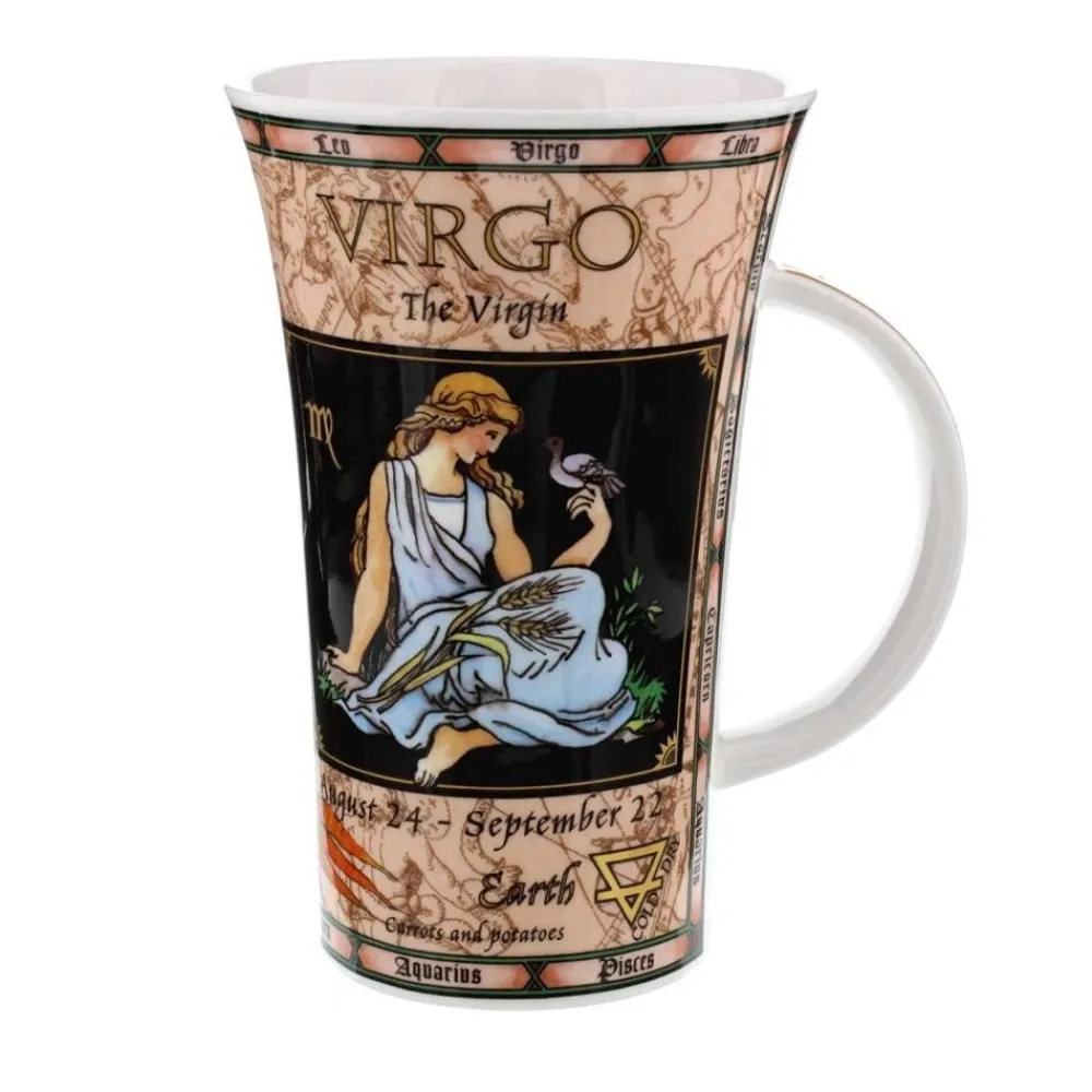 Dunoon Glencoe Zodiac Virgo Mug- Shape: Glencoe