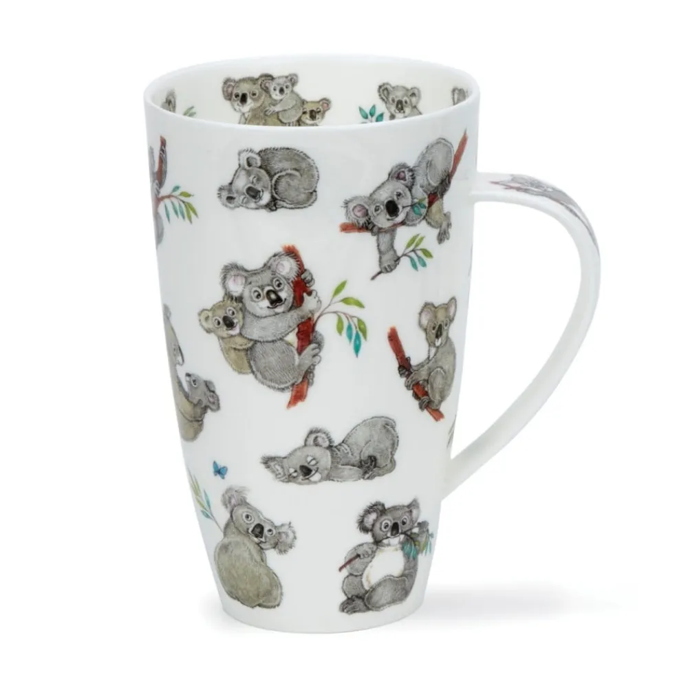 Dunoon Henley Cuddly Koalas Mug- Shape: Henley