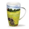 Dunoon Henley Impressionists Poppy Field Mug- Shape: Henley