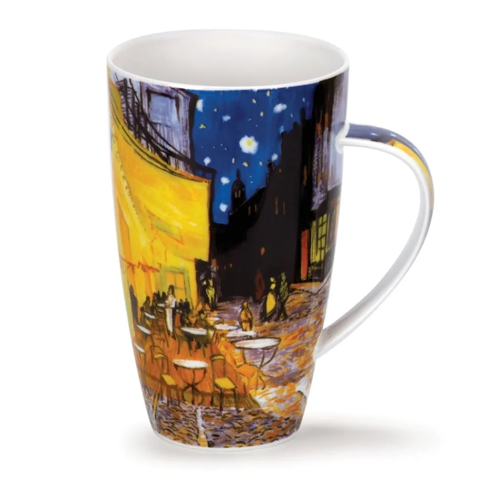 Dunoon Henley Impressionists Cafe Terrace at Night Mug- Shape: Henley
