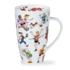 Dunoon Henley Jog On! Mug- Shape: Henley