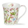 Dunoon Jura Forget-Me-Nots Pink Mug- Shape: Jura