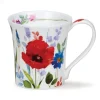 Dunoon Jura Wild Garden Poppy Mug- Shape: Jura