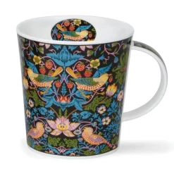 Dunoon Lomond Arts & Crafts Strawberry Thief Mug- Shape: Lomond