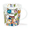 Dunoon Lomond Blingers Cat Mug- Shape: Lomond