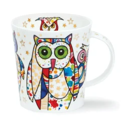 Dunoon Lomond Blingers Owl Mug- Shape: Lomond