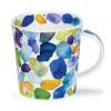 Dunoon Lomond Blobs! Blue Mug- Shape: Lomond
