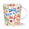Dunoon Lomond Dad You're a Star Mug- Shape: Lomond