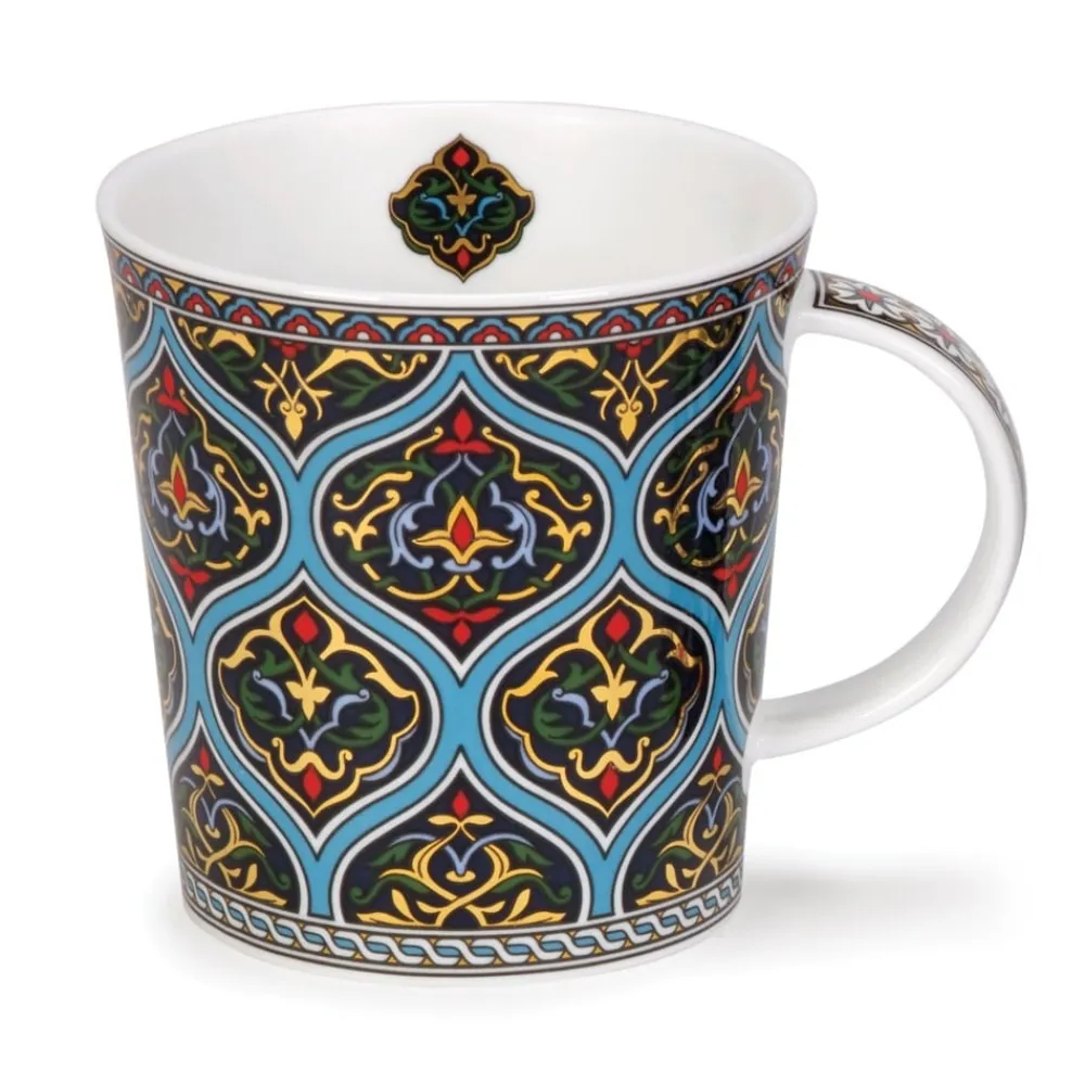 Dunoon Lomond Dubai Dark Blue Mug- Shape: Lomond
