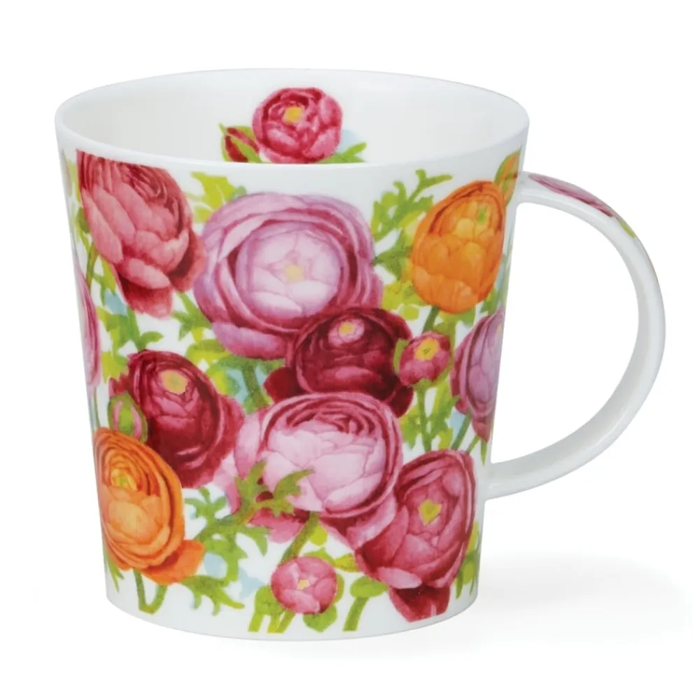 Dunoon Lomond Flora Bonita Ranunculus Mug- Shape: Lomond