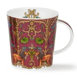 Dunoon Lomond Malabar Lion Mug- Shape: Lomond