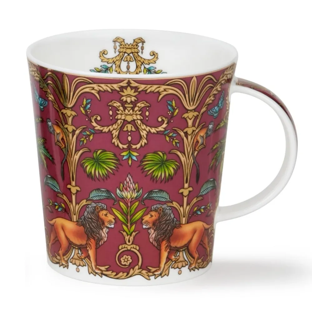 Dunoon Lomond Malabar Lion Mug- Shape: Lomond