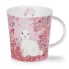 Dunoon Lomond Pretty in Pink Rabbit Mug- Shape: Lomond