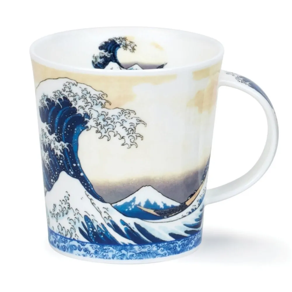 Dunoon Lomond Ukiyo-E Wave Mug- Shape: Lomond